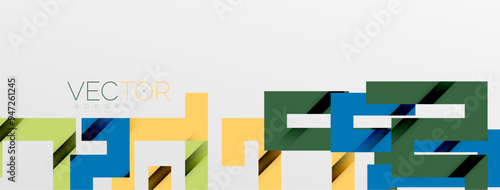 Color bend lines with shadow texture effect. Vector Illustration For Wallpaper, Banner, Background, Card, Book Illustration, landing page