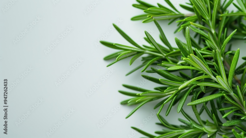 Rosemary herbs isolated on a white background Rosemary herbs isolated on a white background