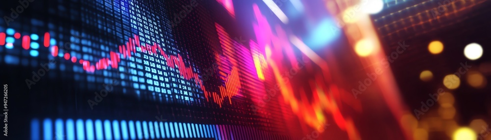 NASDAQ Display A vibrant NASDAQ Display A vibrant