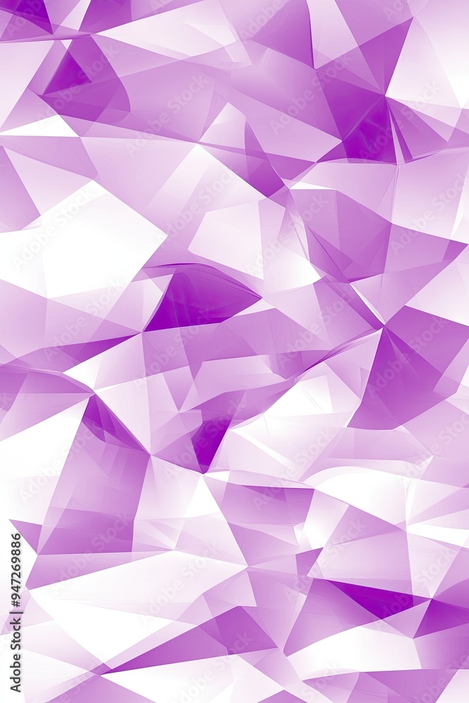 Obraz premium Abstract Purple Geometric Shapes and Gradients