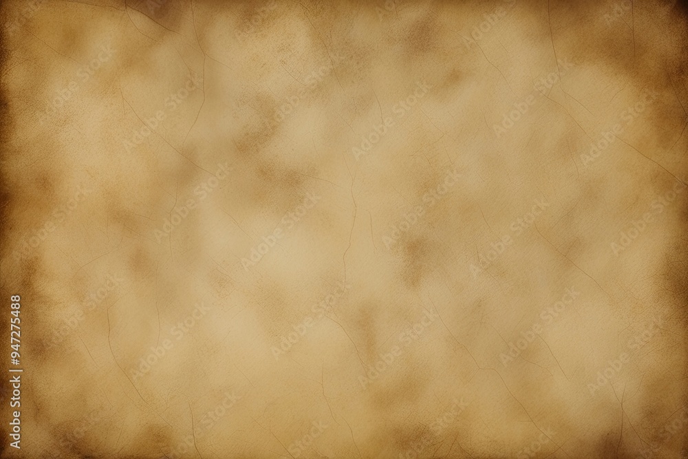 Obraz premium Distressed Halftone Parchment Background with Customizable Features
