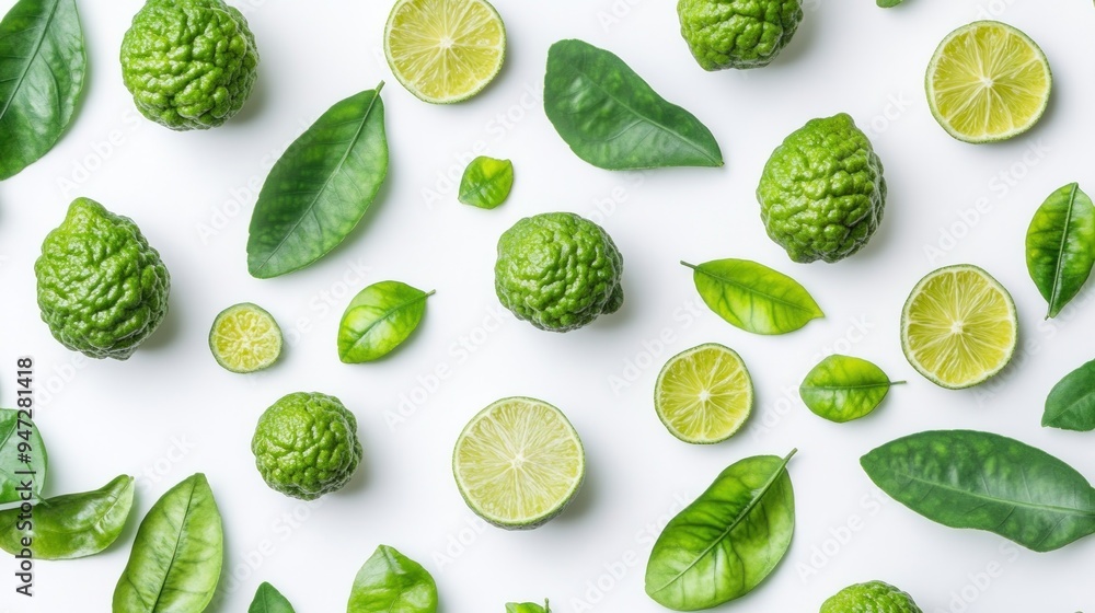 Kaffir Lime Pattern Kaffir Lime Pattern