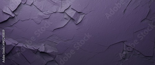 A Close-Up View of a Deep Purple Rock Formation photo