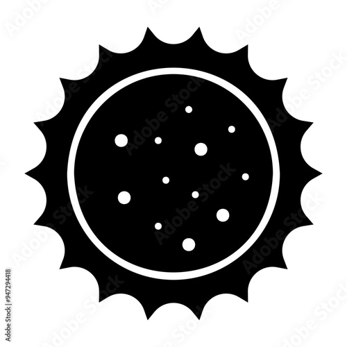 Sun Glyph Icon