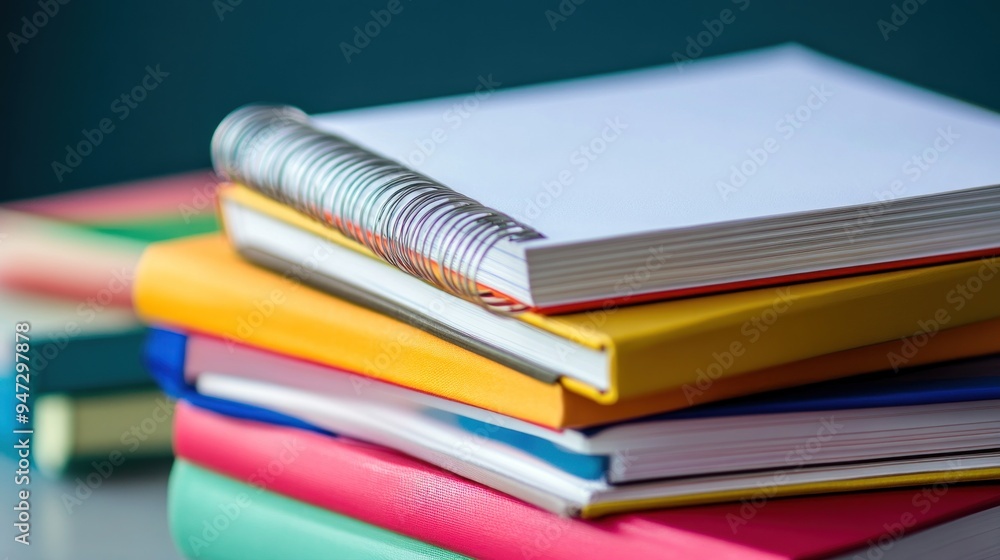 Stack of Colorful Books Stack of Colorful Books