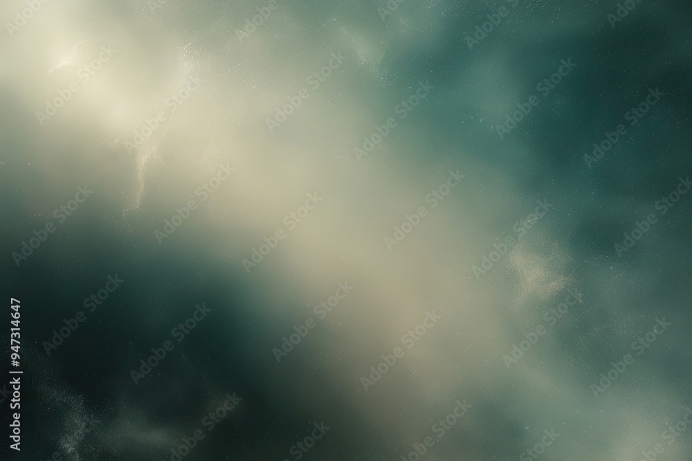 Ethereal Cinematic Backdrop with Atmospheric Grain Haze and Brightness Effects