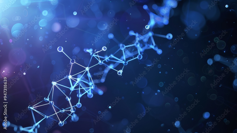A luminous DNA strand spirals through a microscopic world, embodying the essence of existence and the wonders of genetic science. A luminous DNA strand spirals through a microscopic world, embodying the essence of existence and the wonders of genetic science.