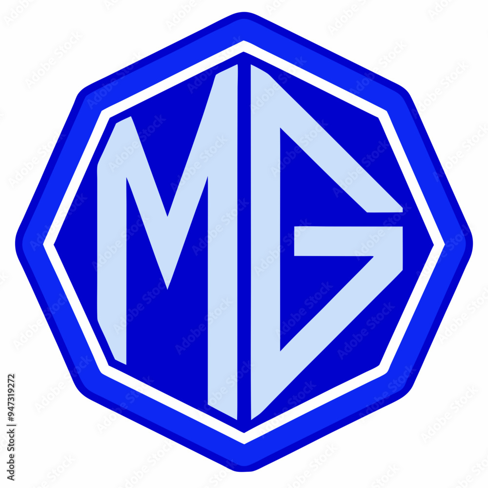 A concise rewrite could be MG Logo Art - Vector Design Illustration A concise rewrite could be MG Logo Art - Vector Design Illustration