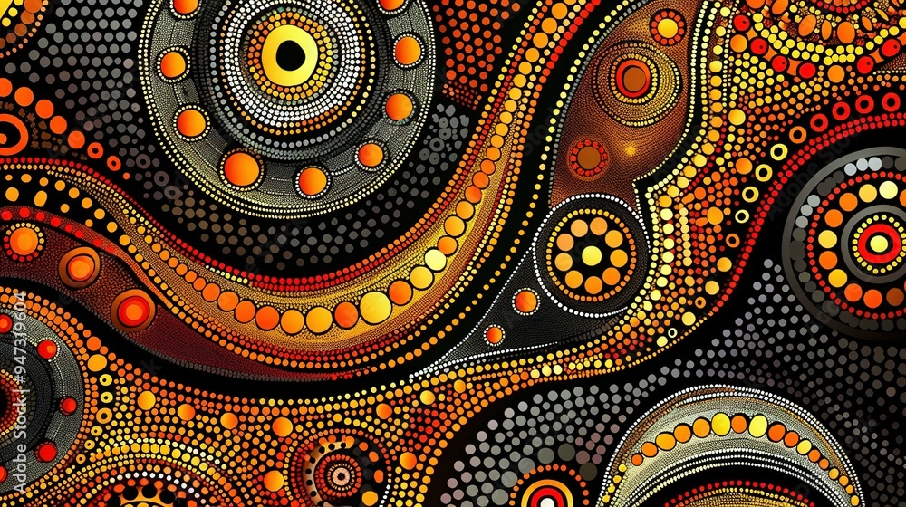 Australian Aboriginal Dot Painting: A Dreamtime Story of the Land Australian Aboriginal Dot Painting: A Dreamtime Story of the Land