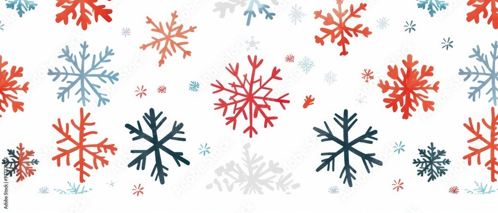 vector graphic of snowflake pattern vector graphic of snowflake pattern