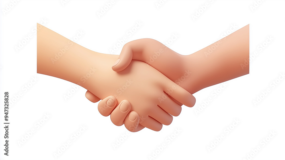 handshake isolated on white handshake isolated on white