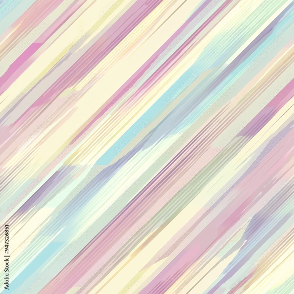 Seamless pattern of diagonal gradient lines in pastel shades Seamless pattern of diagonal gradient lines in pastel shades