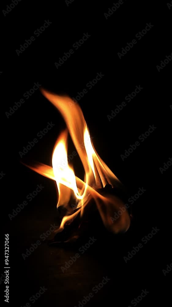 Fire burning stock video background Fire burning stock video background