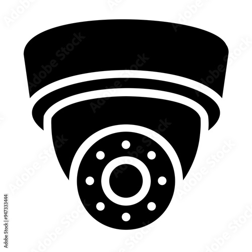security camera Solid icon