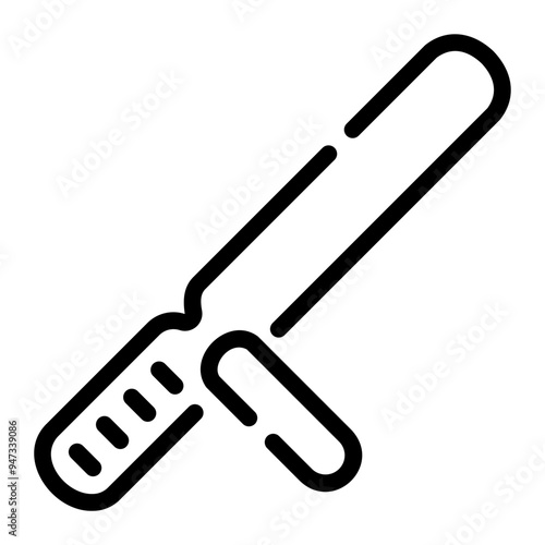 baton Line Icon