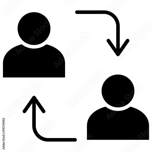 Peer To Peer Icon