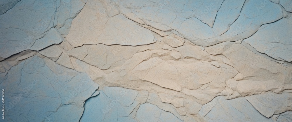 Close-up of a Cracked and Textured Rock Formation Close-up of a Cracked and Textured Rock Formation