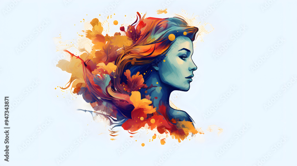 Artist illustration logo Artist illustration logo