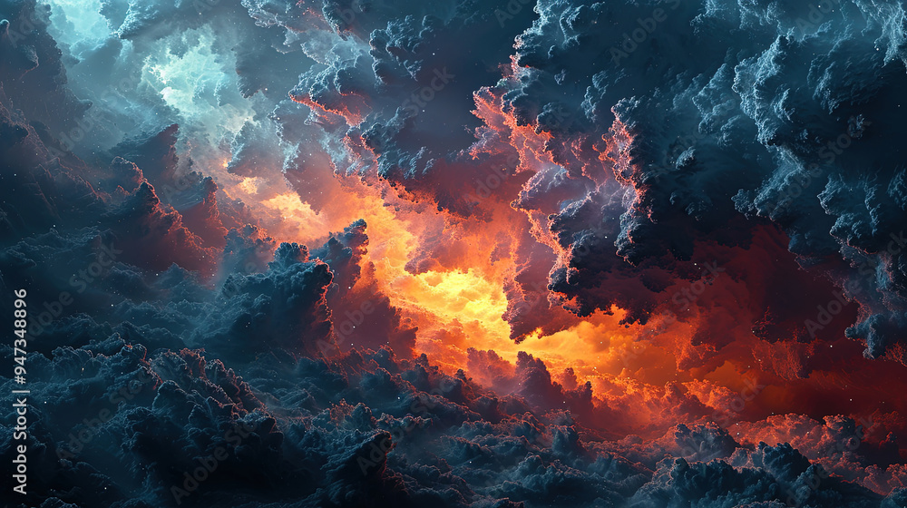Liquid Paint Of Red and Blue Wavy Texture Vibrant Art Background Liquid Paint Of Red and Blue Wavy Texture Vibrant Art Background