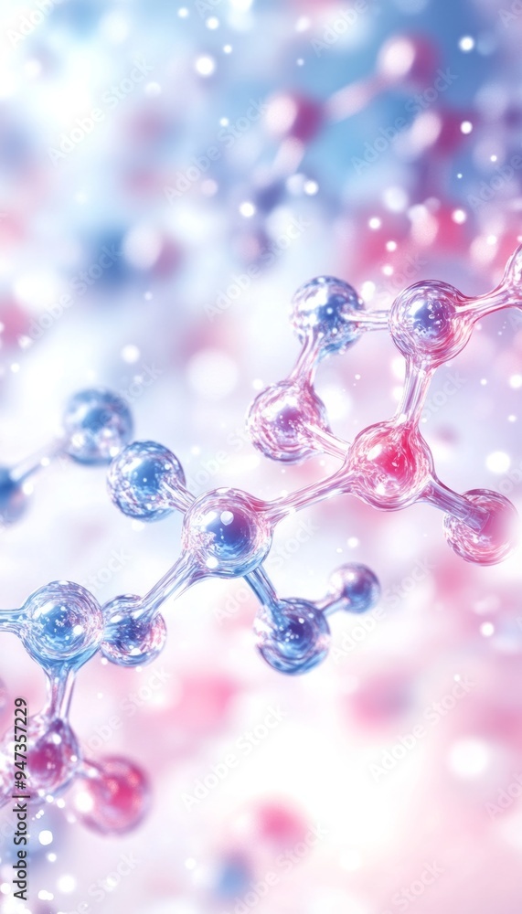 Abstract depiction of colorful molecules interconnected in a vibrant background, symbolizing science and innovation. Abstract depiction of colorful molecules interconnected in a vibrant background, symbolizing science and innovation.