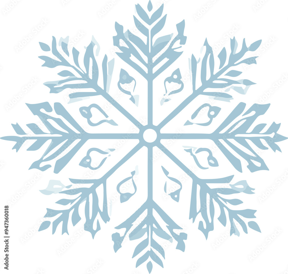 Snowflake Illustration Snowflake Illustration