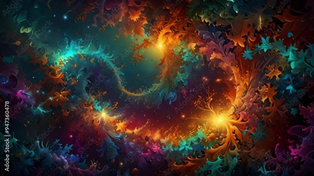 Design from the Beyond Fractal Dreams series featuring colorful, dimensional fractal worlds, symbolizing fantasy, dreams, creativity imagination and a Design from the Beyond Fractal Dreams series featuring colorful, dimensional fractal worlds, symbolizing fantasy, dreams, creativity imagination and a