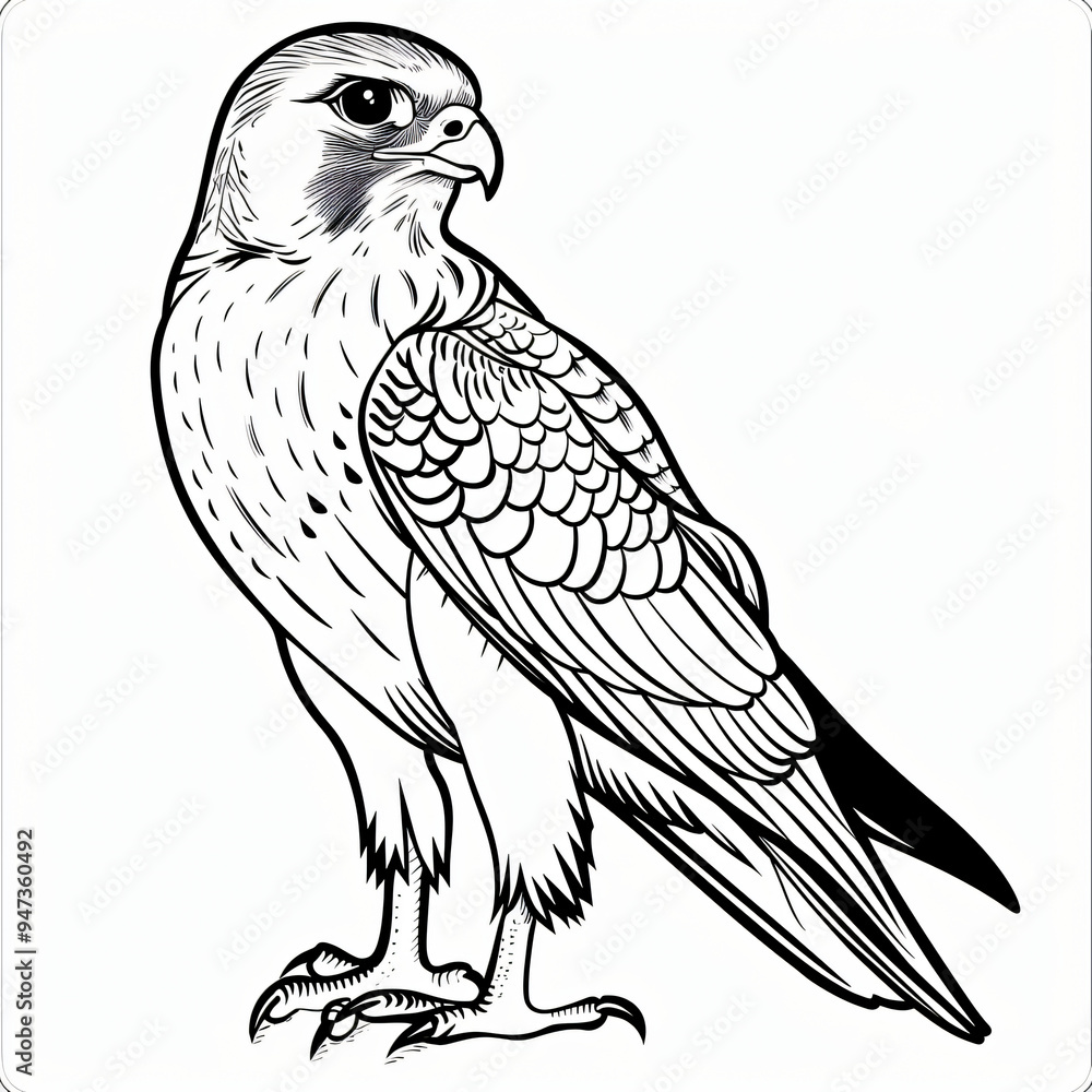 Obraz premium alcon children coloring book