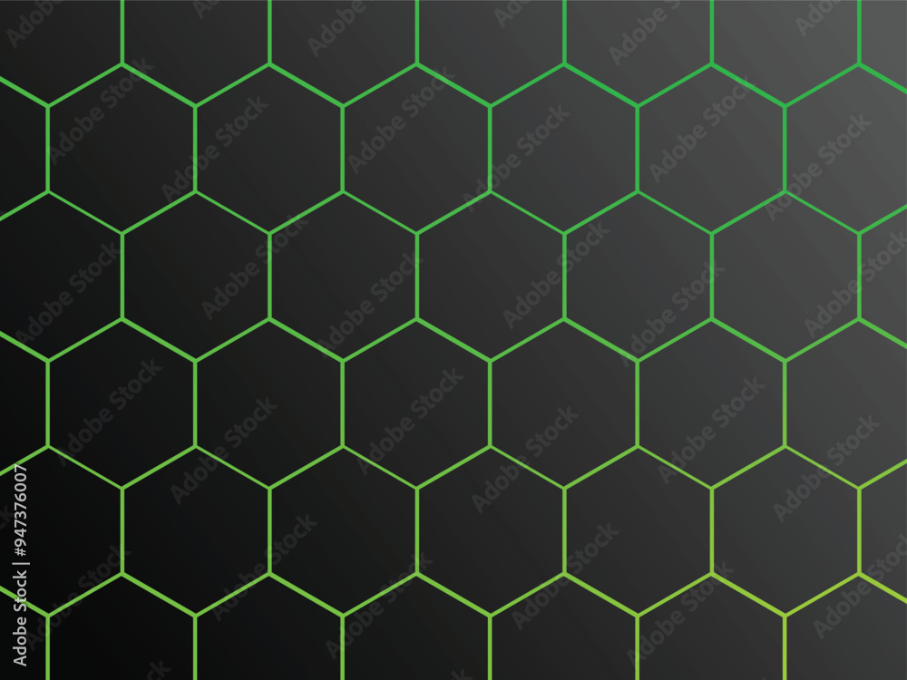 seamless hexagon pattern green background seamless hexagon pattern green background
