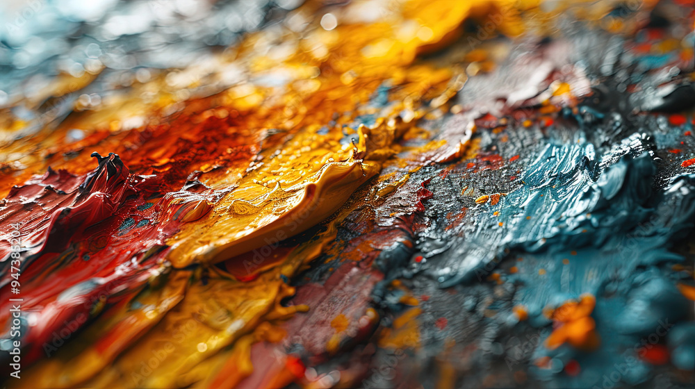Fluid Paint Blue With Gold Marble Ink Abstract Art Background Fluid Paint Blue With Gold Marble Ink Abstract Art Background