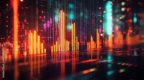 Bar chart Business decisions with astrological timing