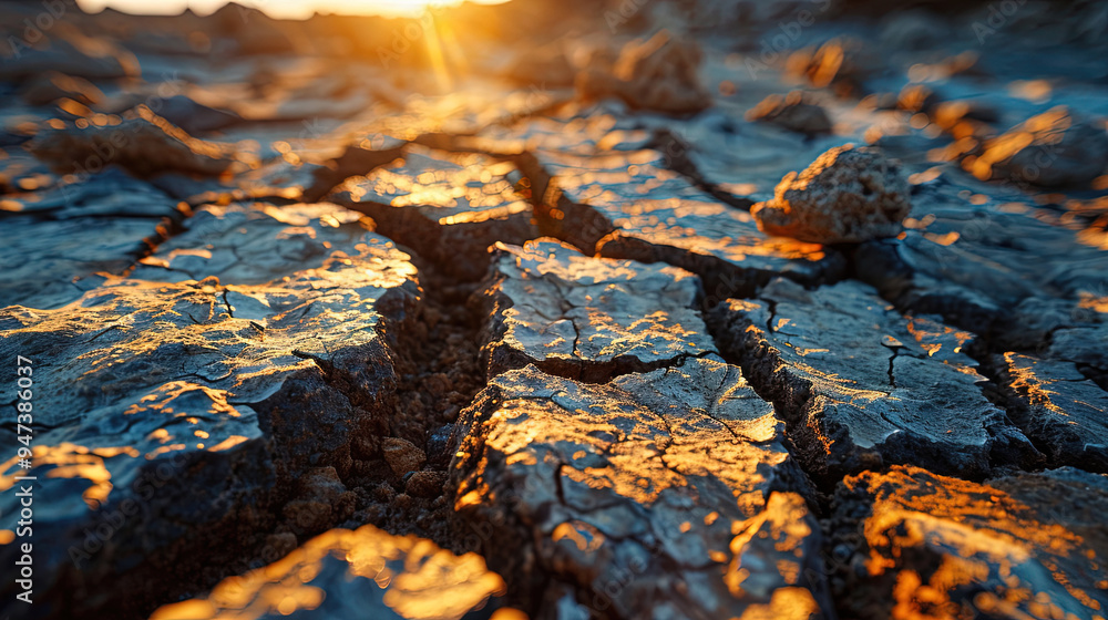 Dirt with dry and cracked soil background Dirt with dry and cracked soil background