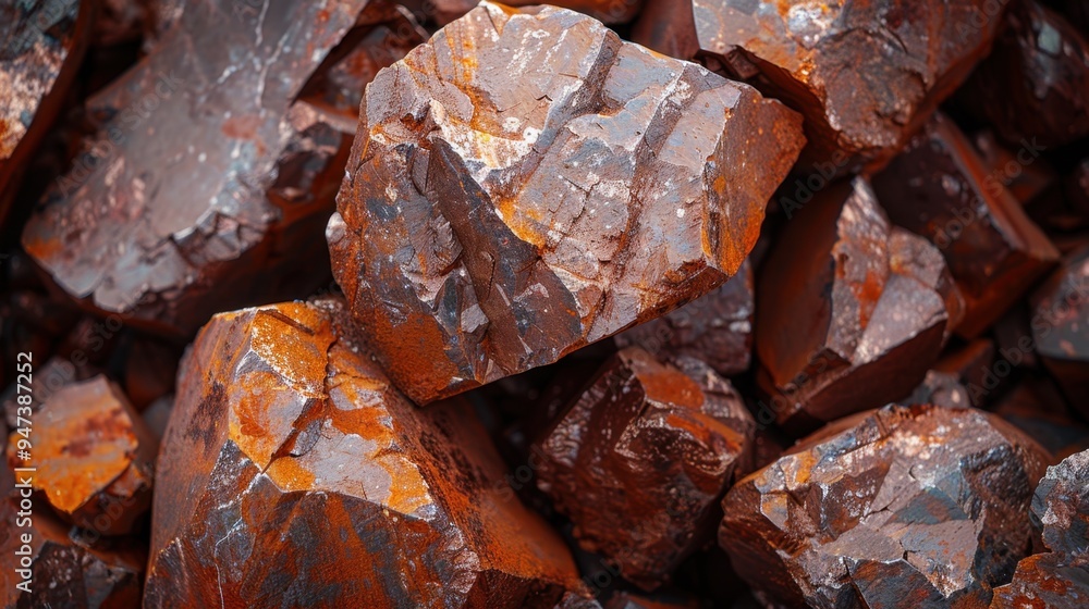 Bauxite: The main source of aluminum, bauxite is refined into aluminum, which is extensively used in packaging, construction, and transport for its light weight and resistance to corrosion.
Bauxite: The main source of aluminum, bauxite is refined into aluminum, which is extensively used in packaging, construction, and transport for its light weight and resistance to corrosion.