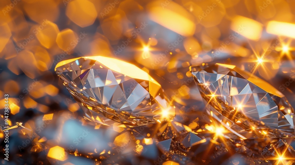 Diamonds: Prized for their brilliance and strength, diamonds are used in jewelry and cutting tools. They form under extreme pressure in the Earth's mantle.
Diamonds: Prized for their brilliance and strength, diamonds are used in jewelry and cutting tools. They form under extreme pressure in the Earth's mantle.