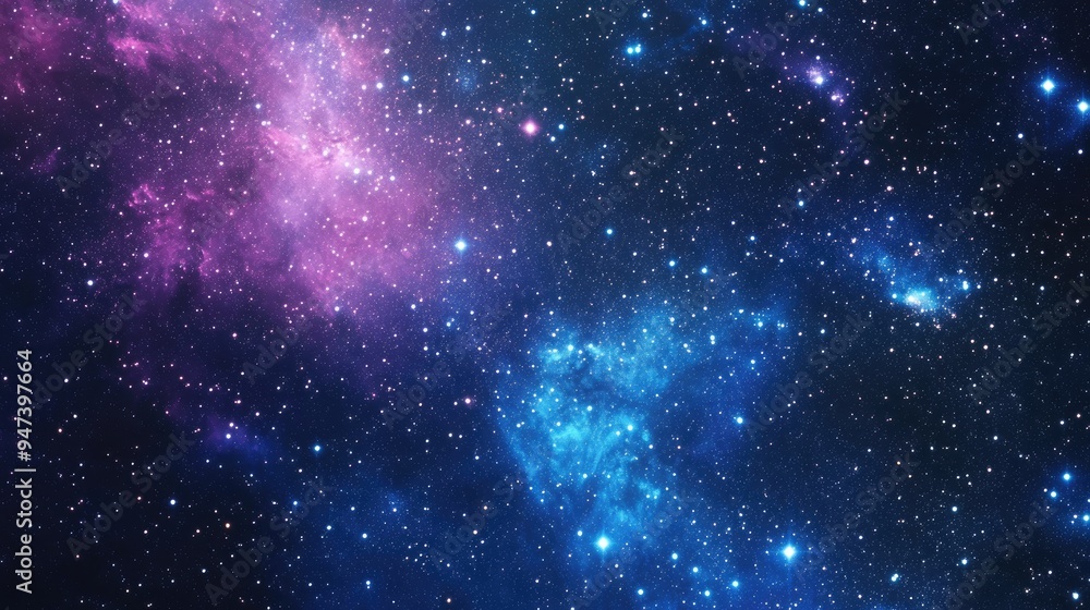 High definition star field background in a 3D cartoon rendering of deep space High definition star field background in a 3D cartoon rendering of deep space