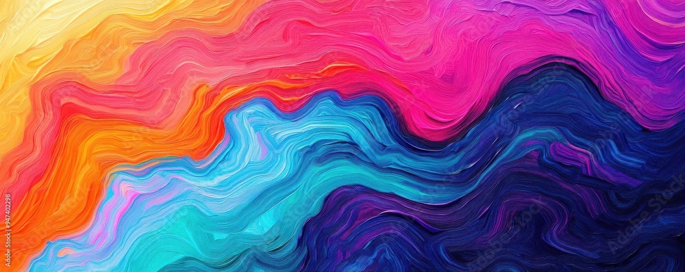 A vibrant abstract painting with swirling patterns and bright neon colors, vibrant, bright colors, abstract A vibrant abstract painting with swirling patterns and bright neon colors, vibrant, bright colors, abstract