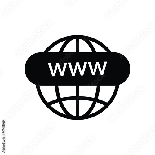 internet icon illustration