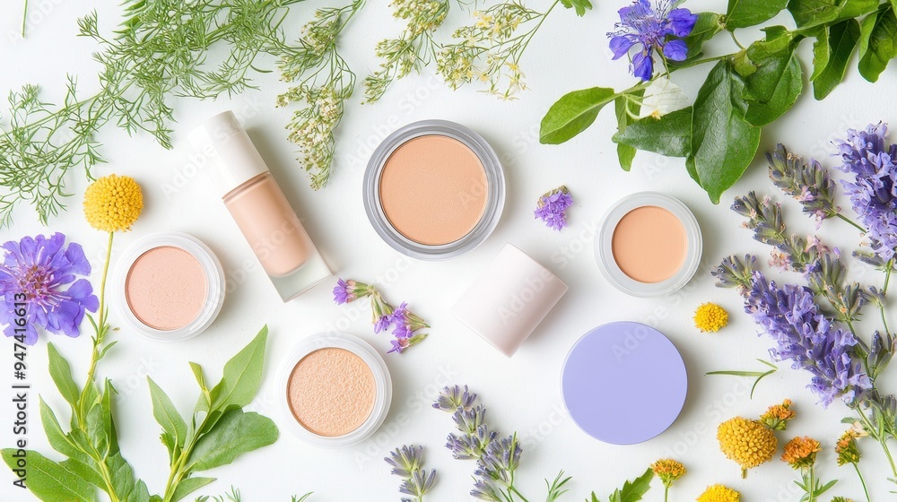 Natural Beauty Products with Flowers and Herbs Natural Beauty Products with Flowers and Herbs