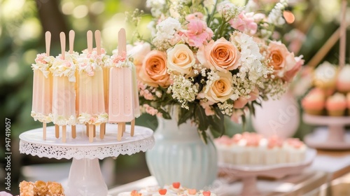 Summer Party with Delicious Popsicles