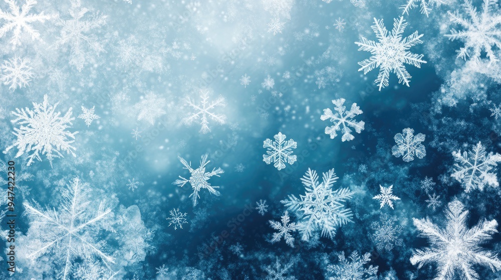 Abstract winter backdrop featuring snowflakes ideal for brochures advertisements flyers greeting cards web design and various graphic design projects Raster clip art Abstract winter backdrop featuring snowflakes ideal for brochures advertisements flyers greeting cards web design and various graphic design projects Raster clip art