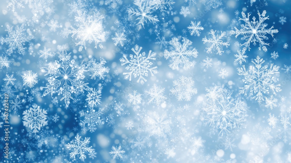 Abstract winter backdrop featuring snowflakes ideal for brochures advertisements flyers greeting cards web design and various graphic design projects Raster clip art Abstract winter backdrop featuring snowflakes ideal for brochures advertisements flyers greeting cards web design and various graphic design projects Raster clip art