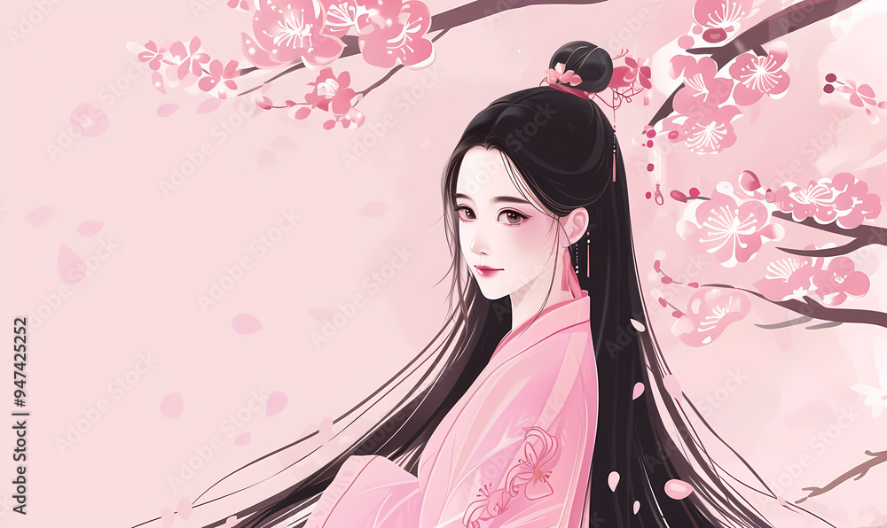 girl in a pink dress girl in a pink dress