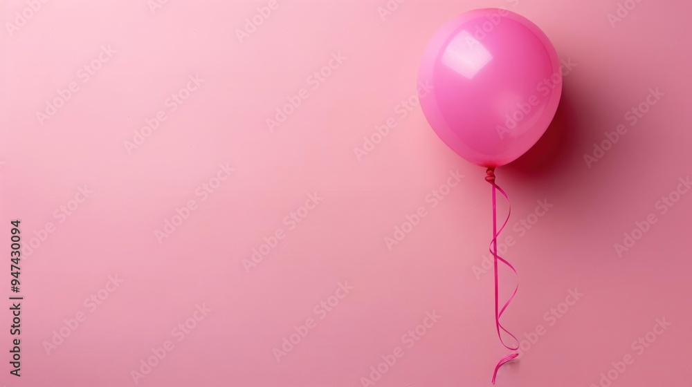 Balloon with a birthday theme. Balloon with a birthday theme.