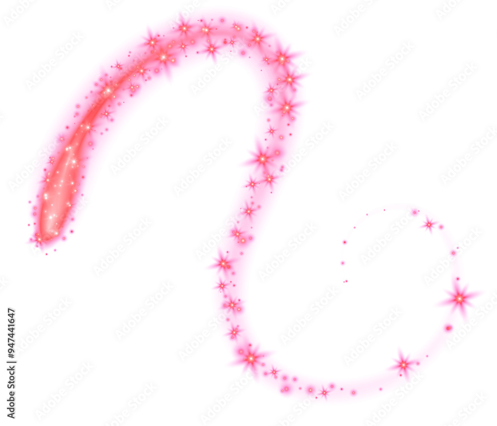 Pink Stars Effect