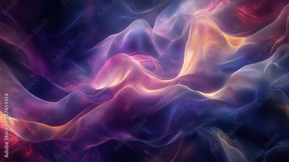Soft, flowing waves of digital artistry, with ethereal colors blending seamlessly in a mesmerizing pattern. Soft, flowing waves of digital artistry, with ethereal colors blending seamlessly in a mesmerizing pattern.