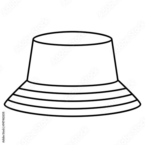 hat line icon