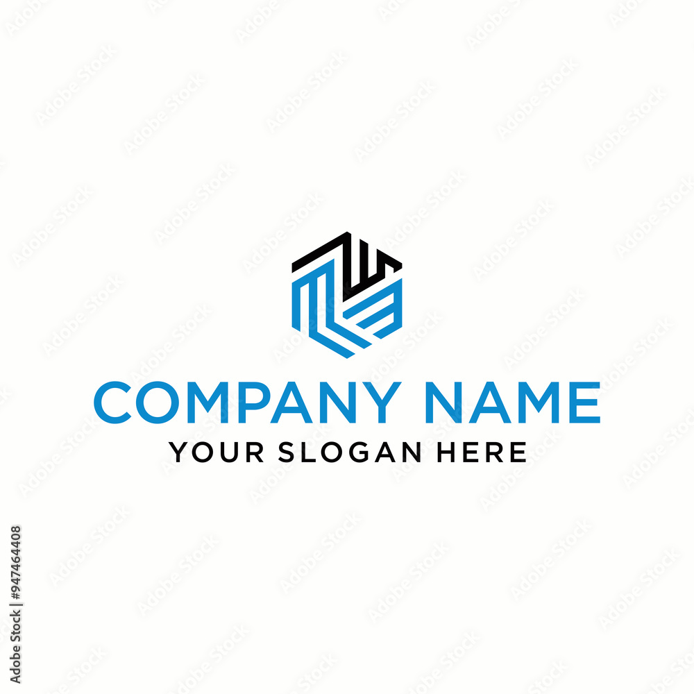 MWM letter logo in the form of hexagons and cube logos with letter designs for corporate identity MWM letter logo in the form of hexagons and cube logos with letter designs for corporate identity