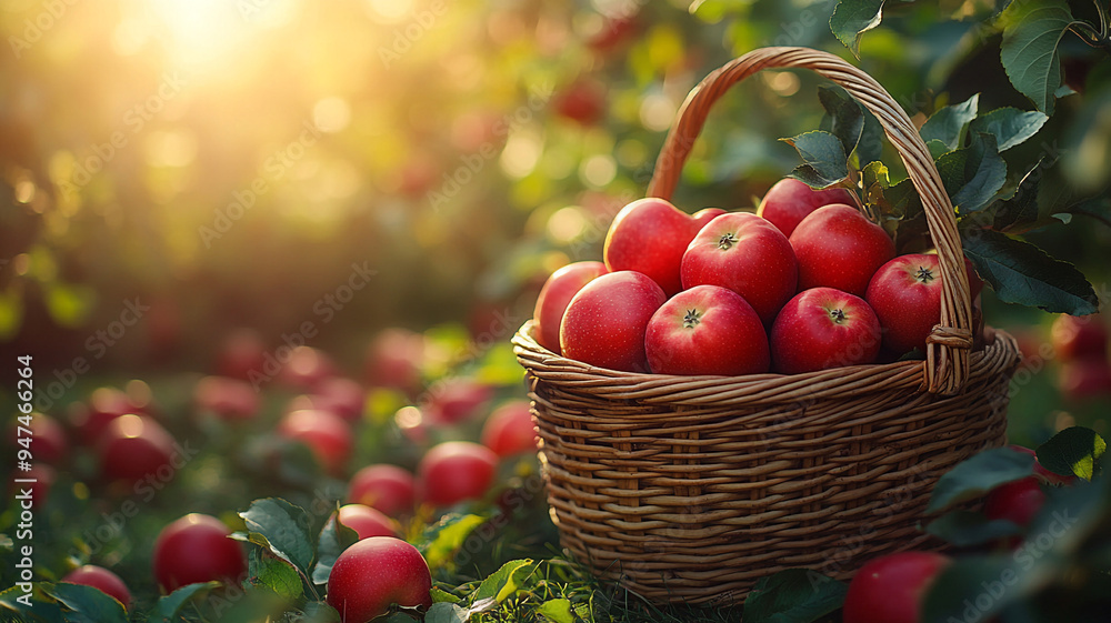 Apples in the basket Apples in the basket