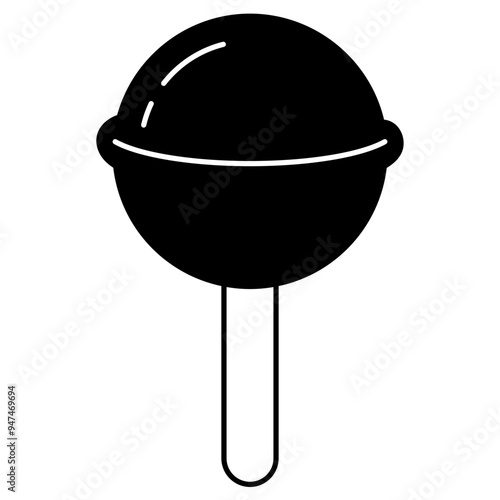 lollipop glyph icon
