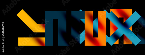 Colorful squares, lines minimal abstract background. Vector Illustration For Wallpaper, Banner, Background, Card, Book Illustration, landing page