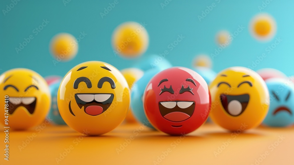 A collection of lively and funny emoticons, perfect for website design, showcasing diverse emotional faces. A collection of lively and funny emoticons, perfect for website design, showcasing diverse emotional faces.